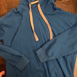 Blue project social T hoodie